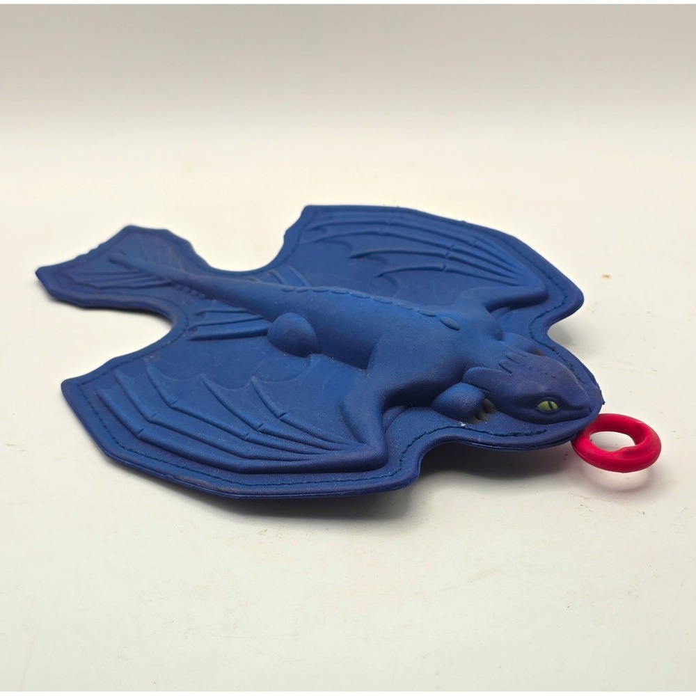 Spin Master Toothless How to Train Your Dragon Figurine 2010 Blue Red